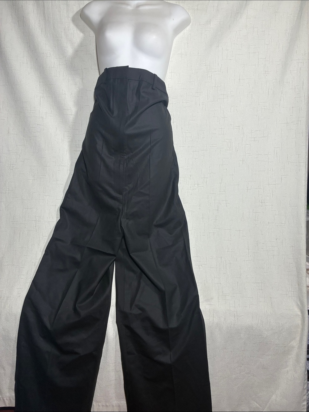 COS Wide-Leg High-Waist Trousers - Black